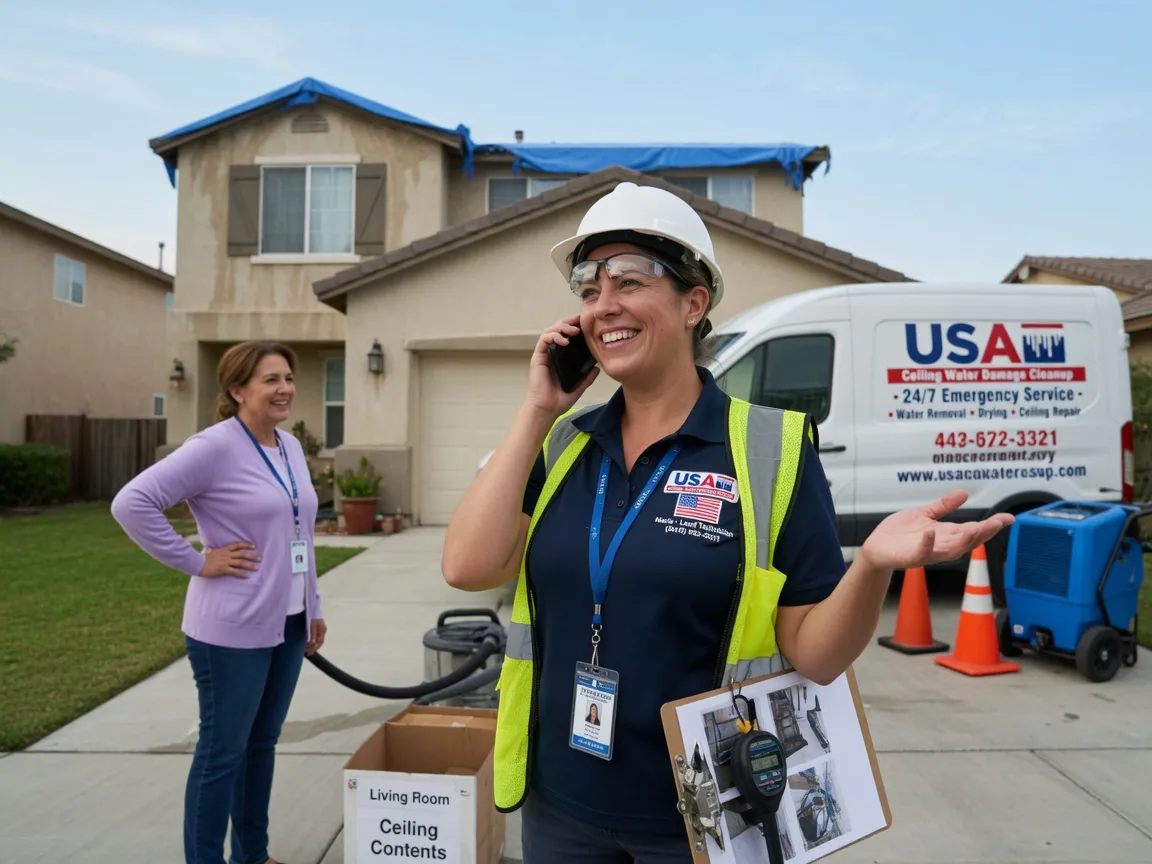 Ceiling Water Damage Restoration Helena, OH FAQs